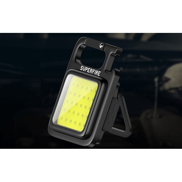 Superfire MX16 stāvlampa, 600lm, 500mAh, USB-C