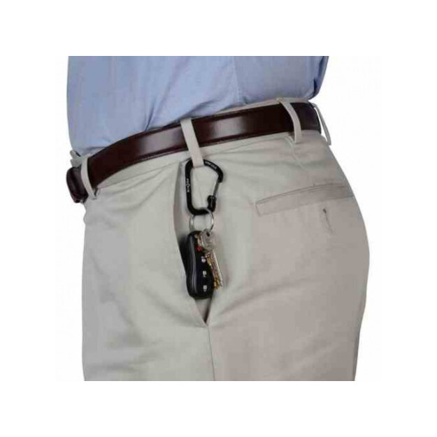 Nite Ize - SlideLock Carabiner No. 6 BLACK - CSL6-01-R6