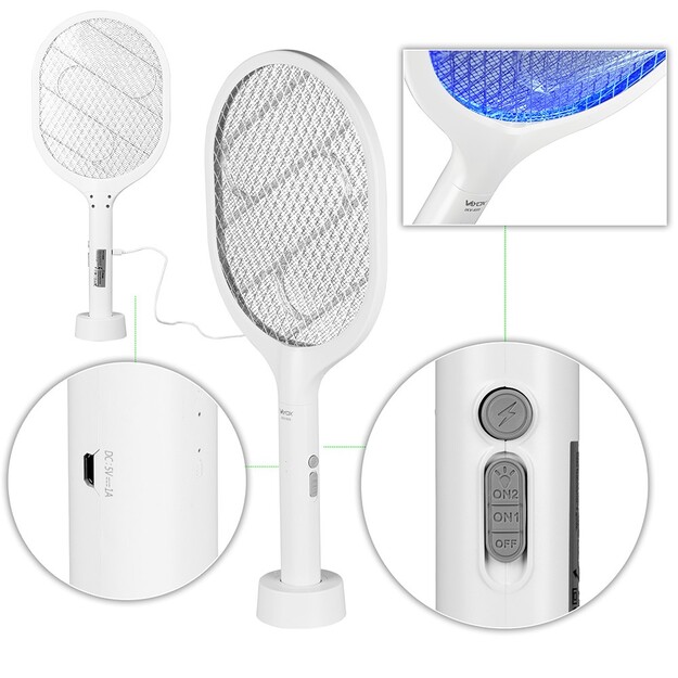 VAYOX USB IKV-959 raķetes formas kukaiņu lamatas