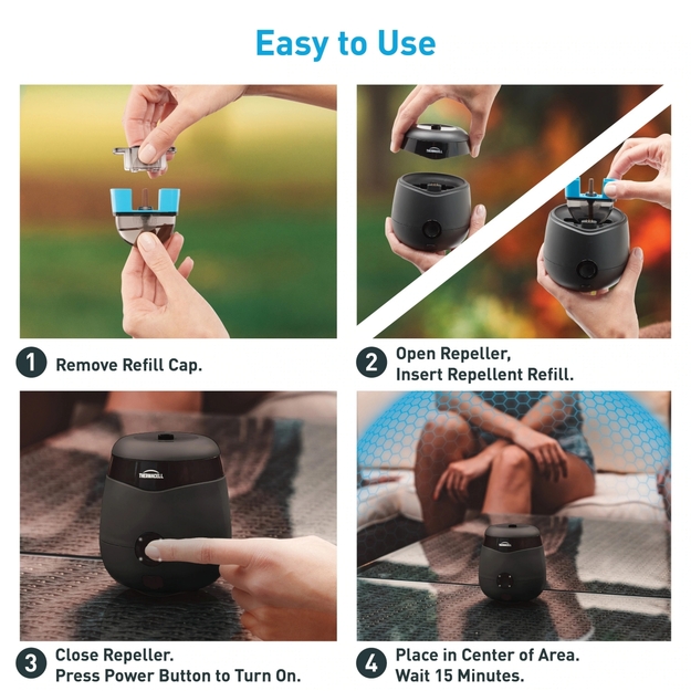 Thermacell E55XI moskītu atbaidī&scaron;anas uzlādējama ierīce 