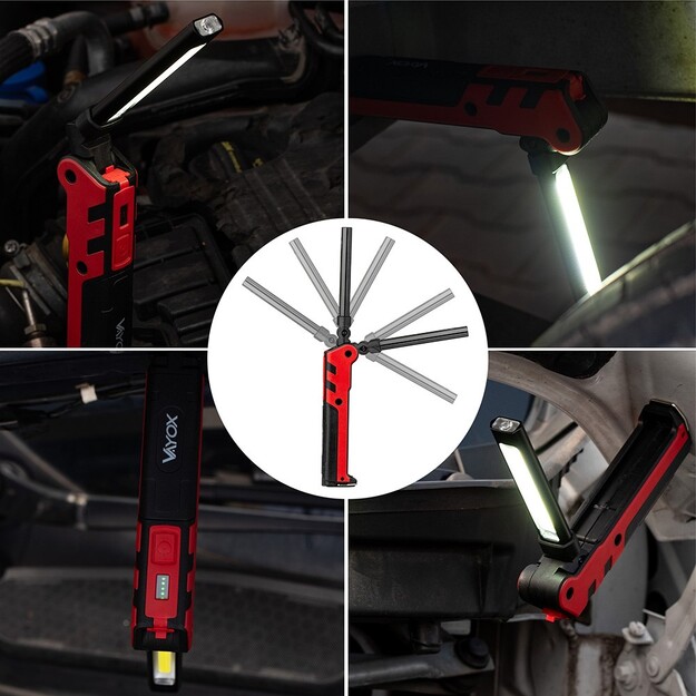 Vayox darbnīcas lampa 140lm + 360lm VA0104