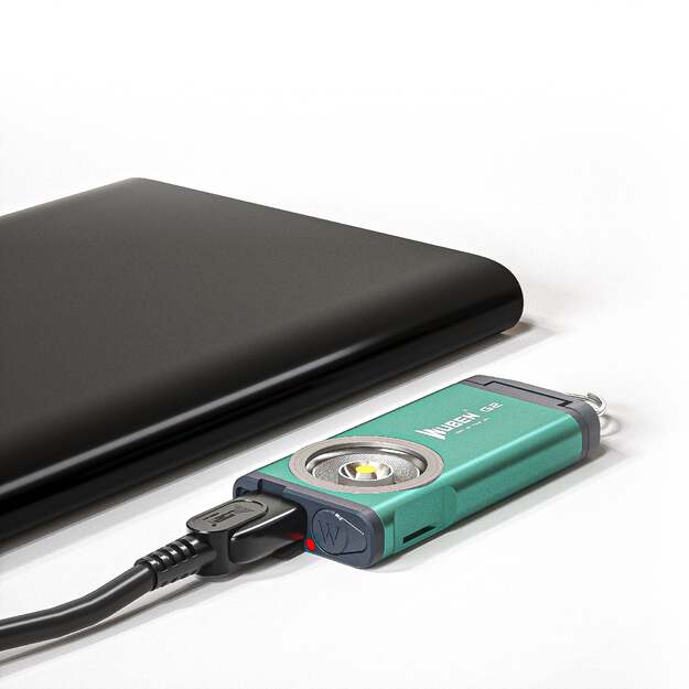 Фонарь Wuben G2 500 лм USB Type C зеленый