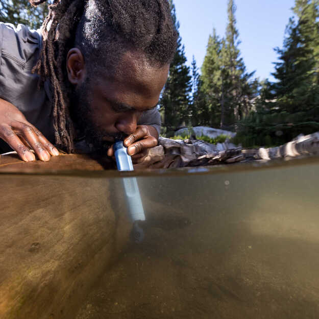 LifeStraw Peak Series Personal Water Filter Mountain Blue LSPSPMBWW