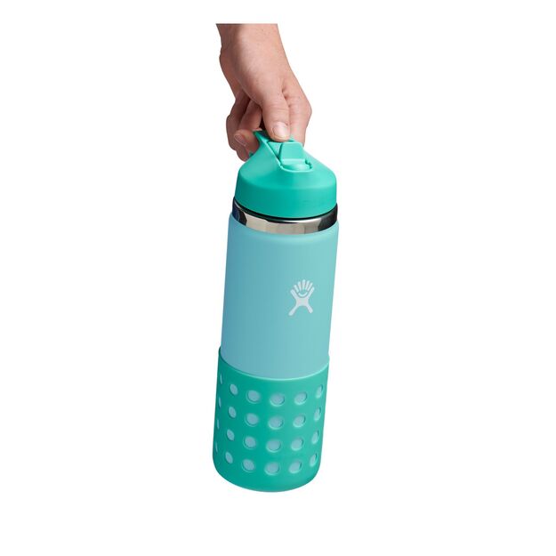 Hydro Flask children s drinking bottle with straw 591ml W20BSWBBF441 Mint