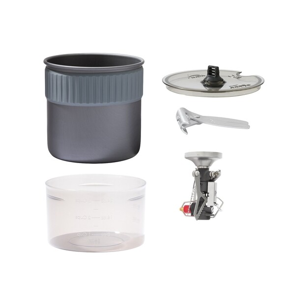 MSR PocketRocket Deluxe plīts un katla komplekts