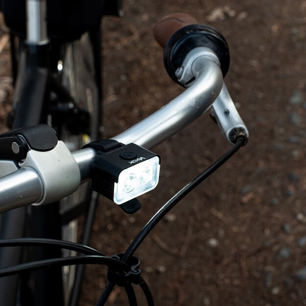 Vayox Priek&scaron;ējā velosipēda gaisma 300lm 2*LED USB-C VA0153