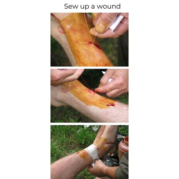 Paracord aproce  Fish , melna 2179