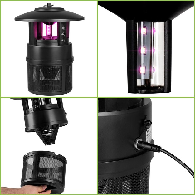 Vayox garden and terrace lamp against insects 9xSMD VA0195