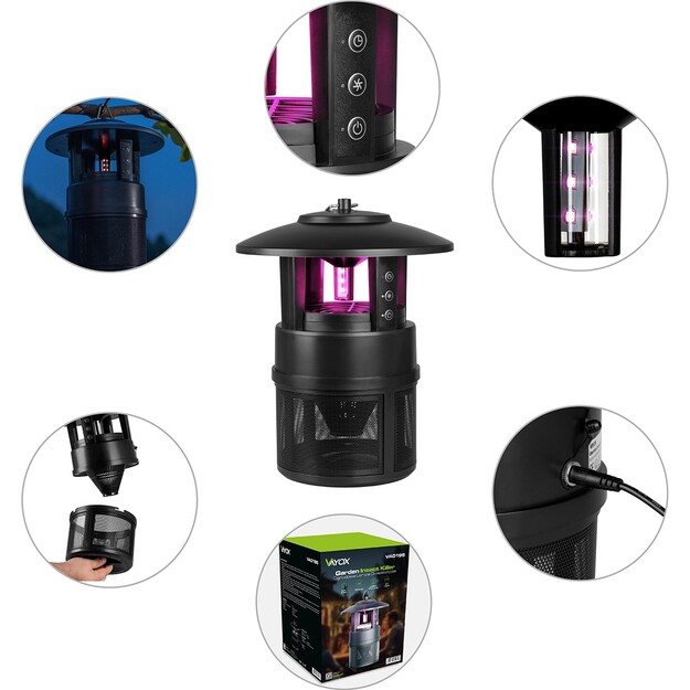 Vayox garden and terrace lamp against insects 9xSMD VA0195