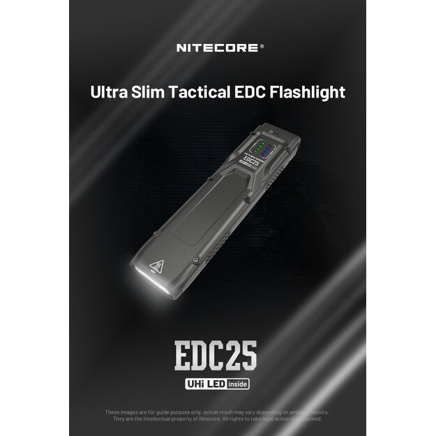 Nitecore EDC25 lukturītis 3000lm