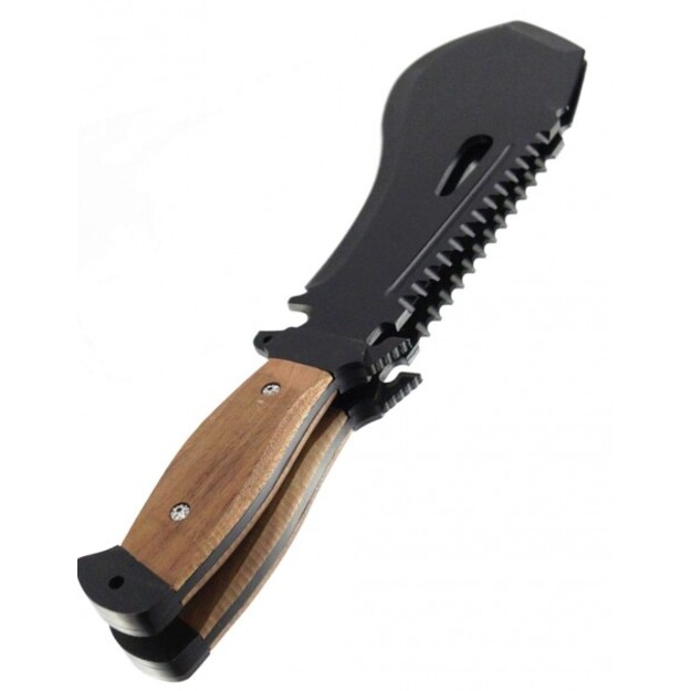 Mil-Tec Bolo Survival melnā mačete