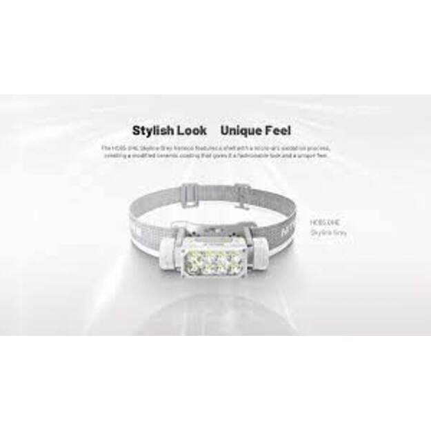 Nitecore HC65 UHE lukturis 2000 lm Skyline Grey