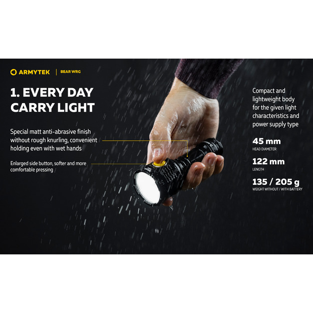 Armytek Bear WRG lukturītis F09901C