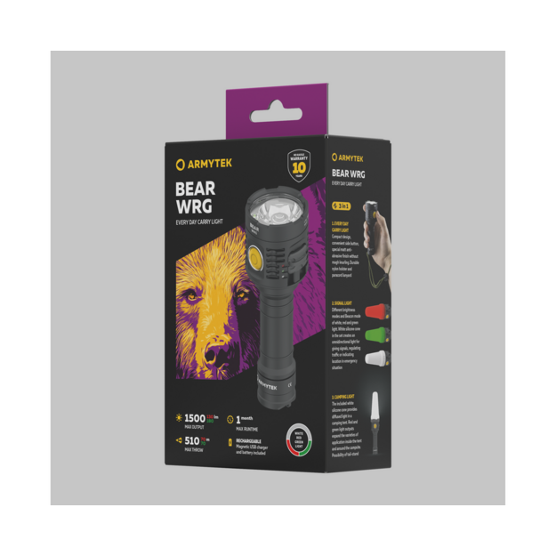 Armytek Bear WRG lukturītis F09901C