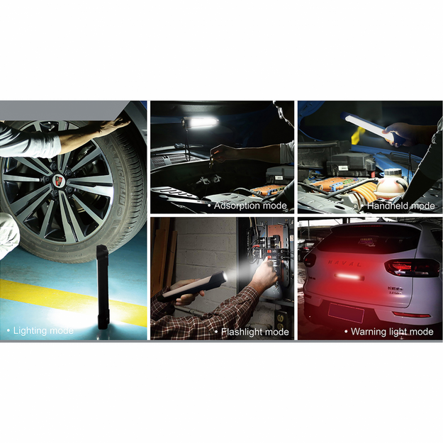 Explorer bezvadu lampa darbam COB LED 12W ZF6675