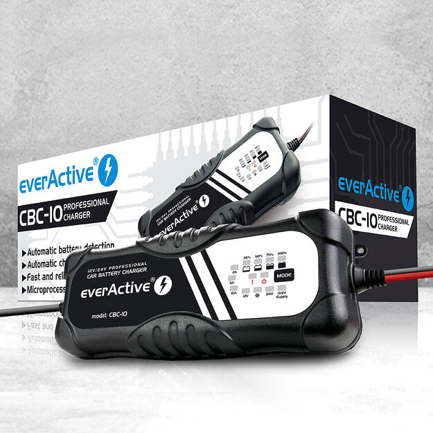 Akumulatora lādētājs everActive CBC-10
