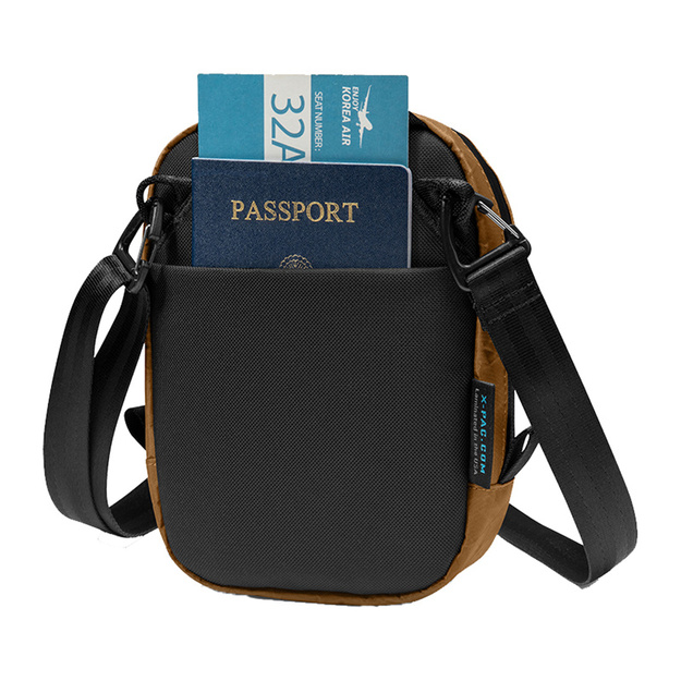 Aviator-T37 travel bag with shoulder strap X-Pac (brown)