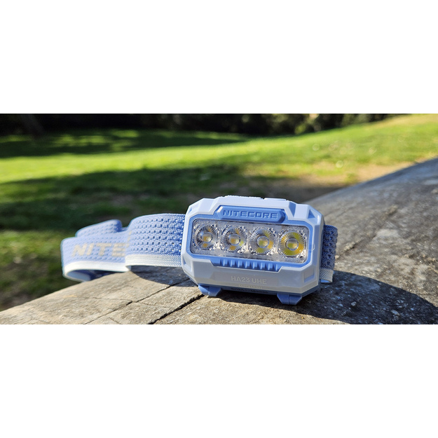 Nitecore HA23 UHE lukturītis 600 lm Fog Blue