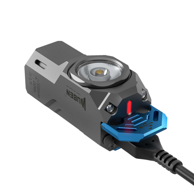 Wuben X0 mini lukturītis, 1100lm, titāna versija, pelēks