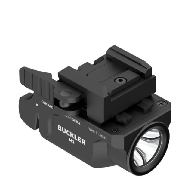 Armytek Buckler M1 flashlight on weapon 700lm F09301C