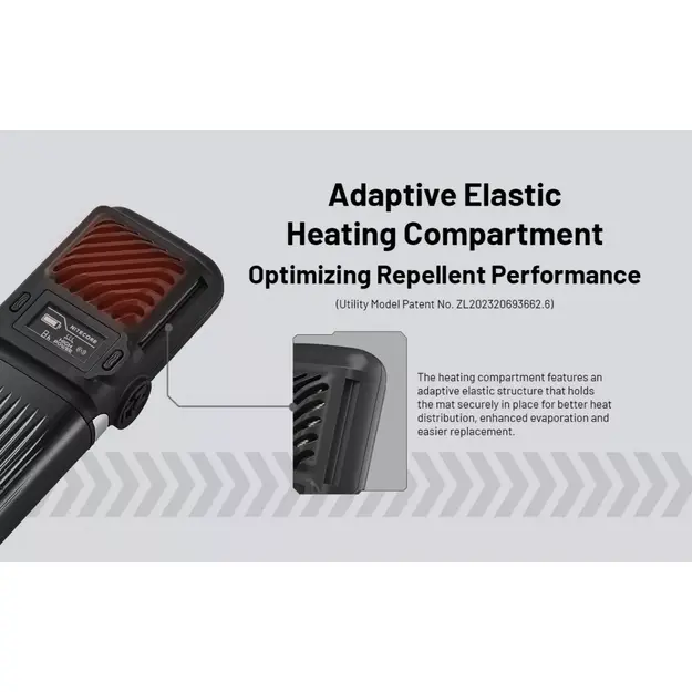 Nitecore EMR25 Mosquito Repeller, OLED, 12000 mAh Battery