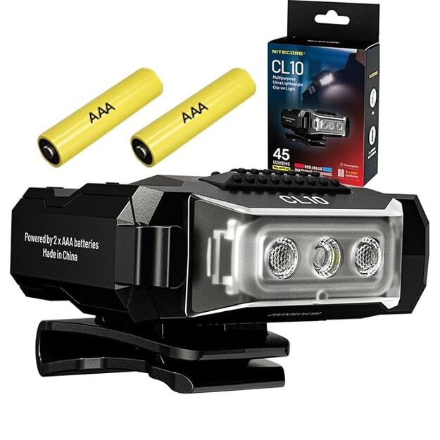 Nitecore lukturītis ar klipsi 45lm CL10