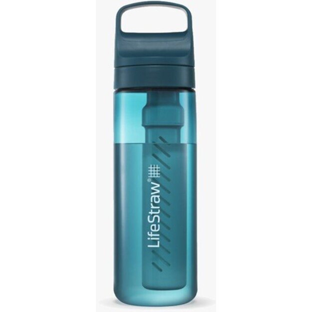 Дорожная бутылка LifeStraw Go 2.2 с фильтром 650 мл. Laguna Teal LGV422TLWW