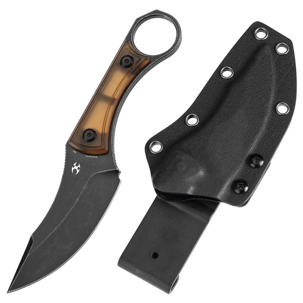 Kansept Knives fiksētais nazis Niko Amber PEI G004A11