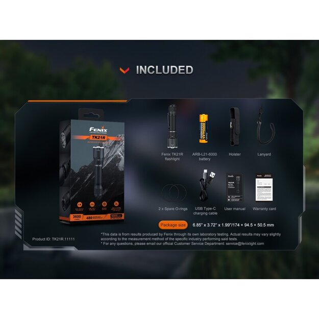 Fenix ​​TK21R LED Flashlight