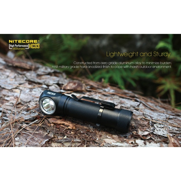 Nitecore HC33 žibintuvėlis