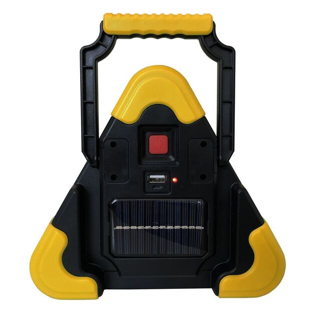 Uzlādējama avārijas lampa ENTAC Solar 5W 300lm