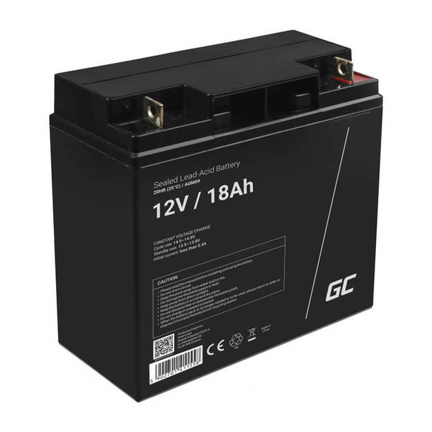 Аккумуляторная батарея AGM 12V 18Ah необслуживаемая для UPS ALARM