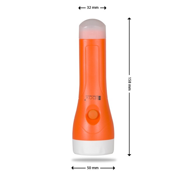 Uzlādējams LED XP-E + LED LB0185 LIBOX lukturis