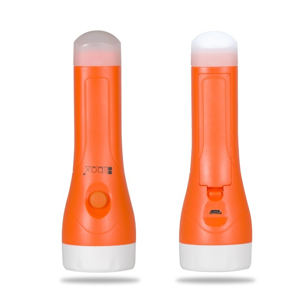 Uzlādējams LED XP-E + LED LB0185 LIBOX lukturis