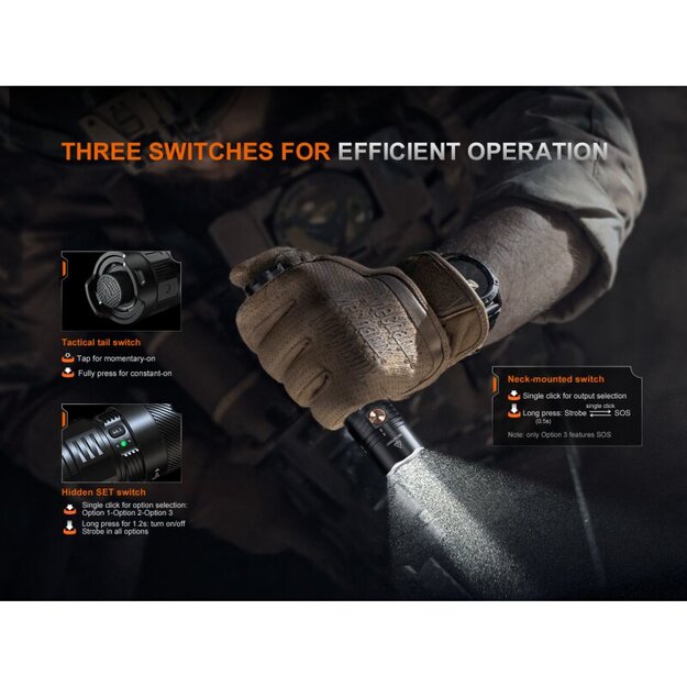 Fenix ​​PD36R ACE LED lukturītis