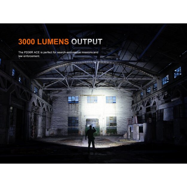 Fenix ​​PD36R ACE LED lukturītis