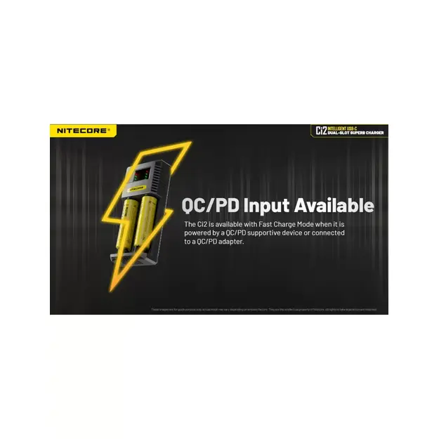 Nitecore USB-C Lādētājs CI2