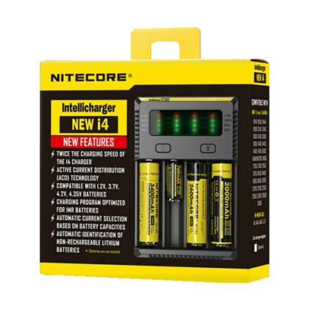 Nitecore NEW i4 lādētājs