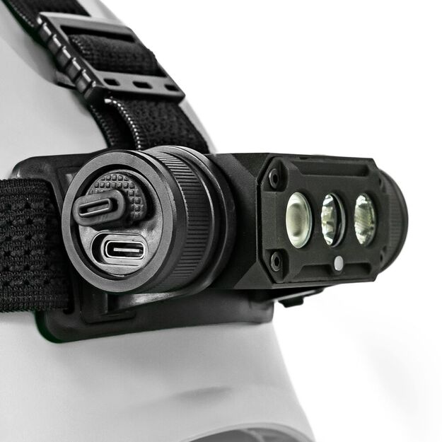 Technik H33 lukturītis, 1200 lūmenu gaisma ar RGB gaismām