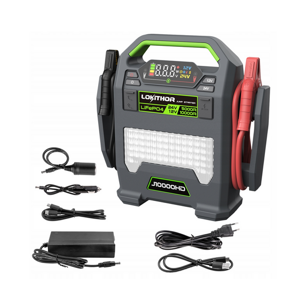 Palaidējs (Jump Starter) Lokithor J10000HD 12V 256Wh 10000A