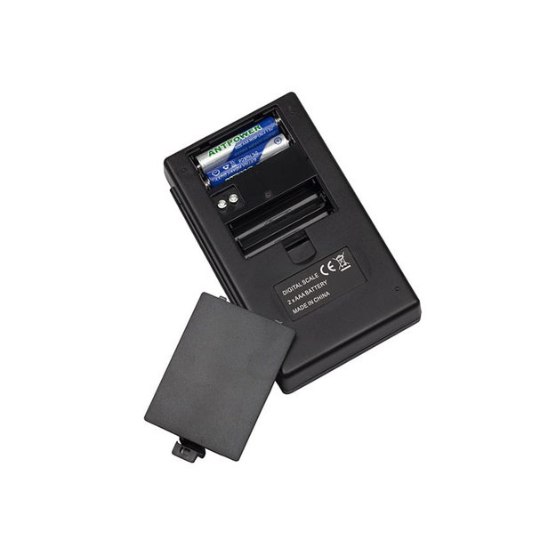 Elektroniskie svari 0,1 g/500 g 2 x AAA