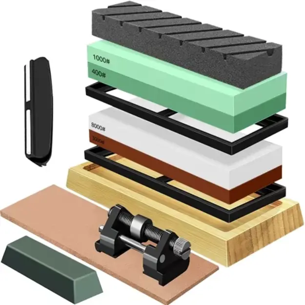 Galandamo akmeņu komplekts (4 gab. + futrālis)