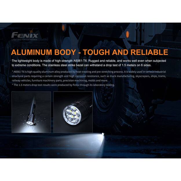 Fenix LR35R flashlight