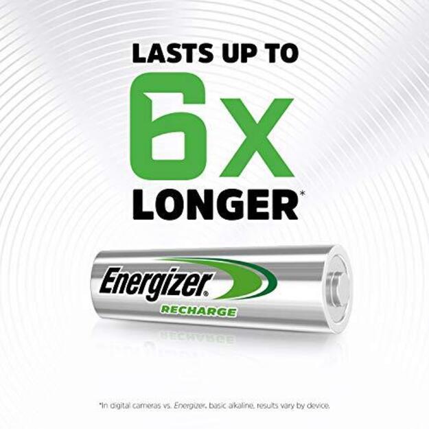 Energizer Extreme 2300 mAh AA HR6 1,2 V uzlādējamās baterijas 4gab