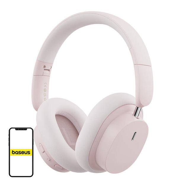 Baseus Bowie D05 Wireless Headphones Bluetooth 5.2 (golden rose)