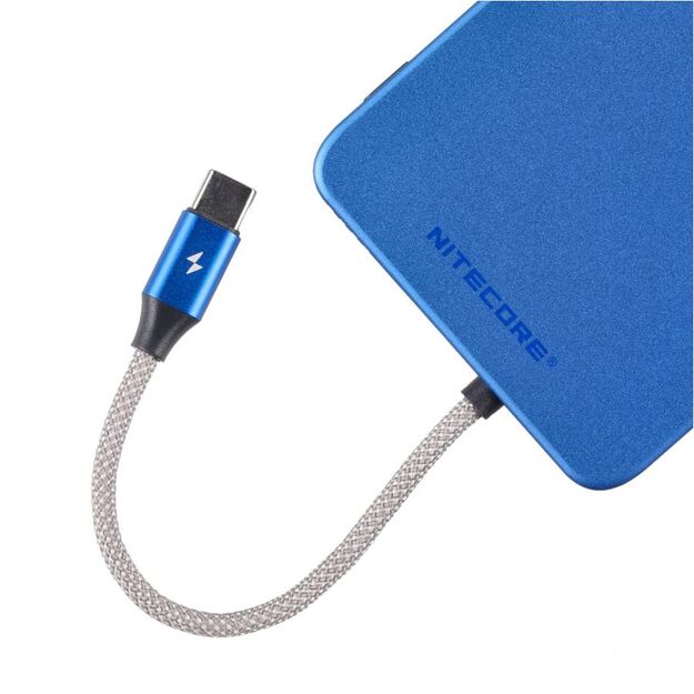 Nitecore ārējais akumulators (Powerbank) POCKET5 &ndash; 5000mAh zils
