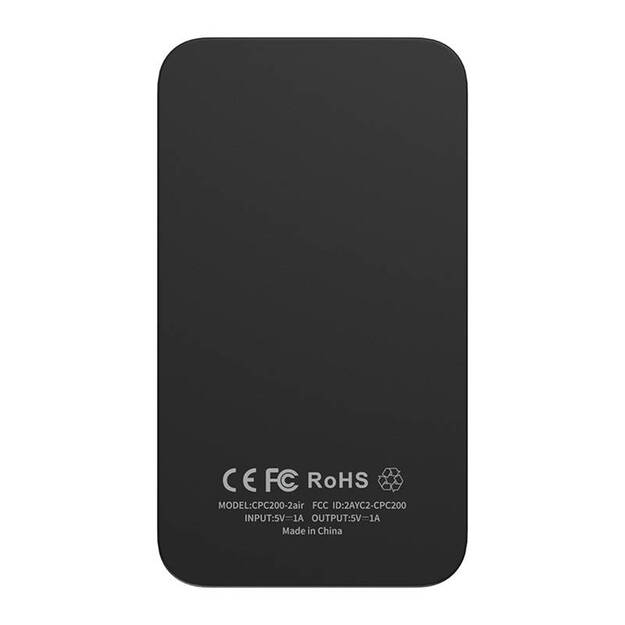 Carlinkit 2AIR bezvadu adapteris Apple Carplay / Android Auto (melns)