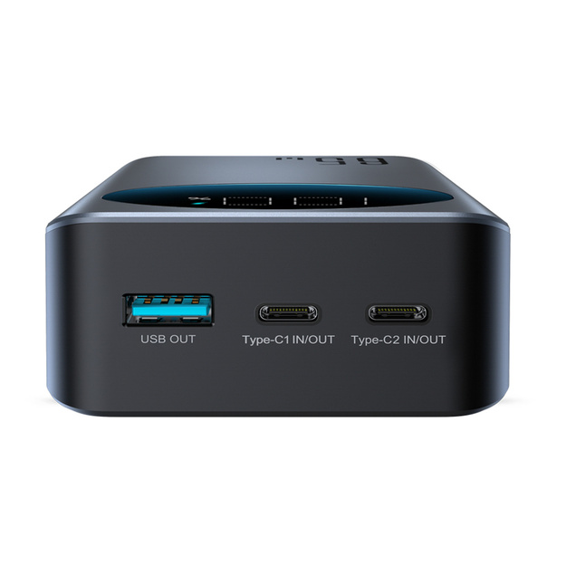Внешний аккумулятор Joyroom JR-PBF05 Pro 30000 мА&middot;ч 65 Вт с цифровым дисплеем, 2&times; USB-C и 1&times; USB-A &mdash; чёрный