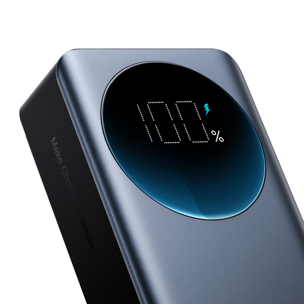 Внешний аккумулятор Joyroom JR-PBF05 Pro 30000 мА&middot;ч 65 Вт с цифровым дисплеем, 2&times; USB-C и 1&times; USB-A &mdash; чёрный