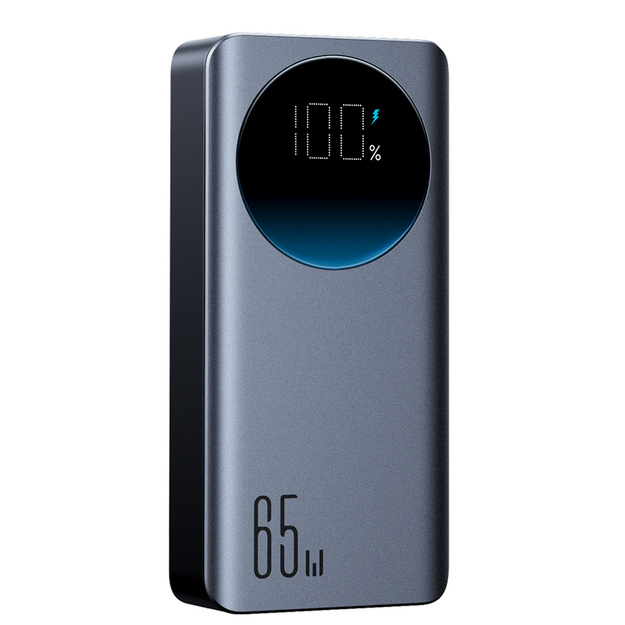 Внешний аккумулятор Joyroom JR-PBF05 Pro 30000 мА&middot;ч 65 Вт с цифровым дисплеем, 2&times; USB-C и 1&times; USB-A &mdash; чёрный